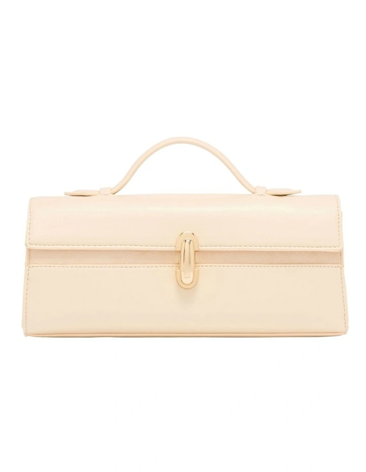 Clea Top Handle Bag in Cream image 1