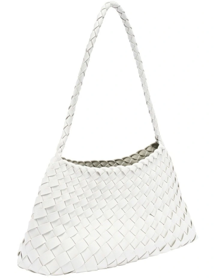 Willow Shoulder Bag in White image 2