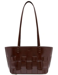 Skye Shoulder Bag in Chocolate