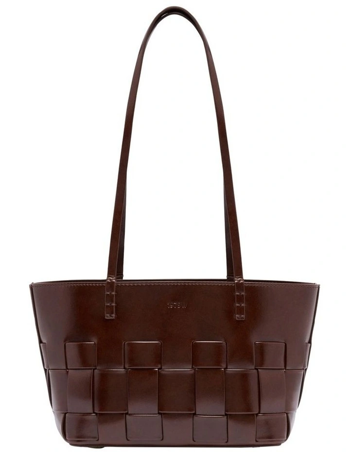 Skye Shoulder Bag in Chocolate image 1