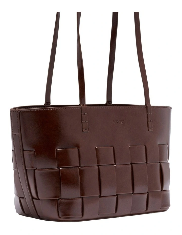 Skye Shoulder Bag in Chocolate image 2