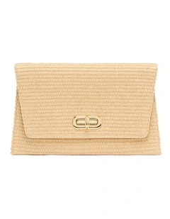 Coco Clutch in Natural