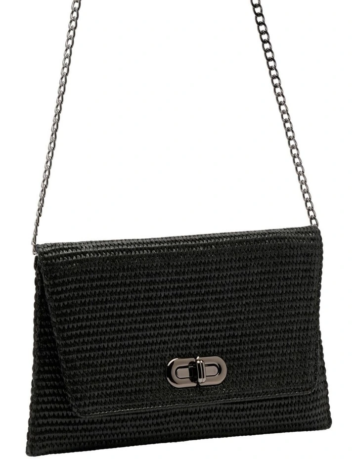 Coco Clutch in Black image 2