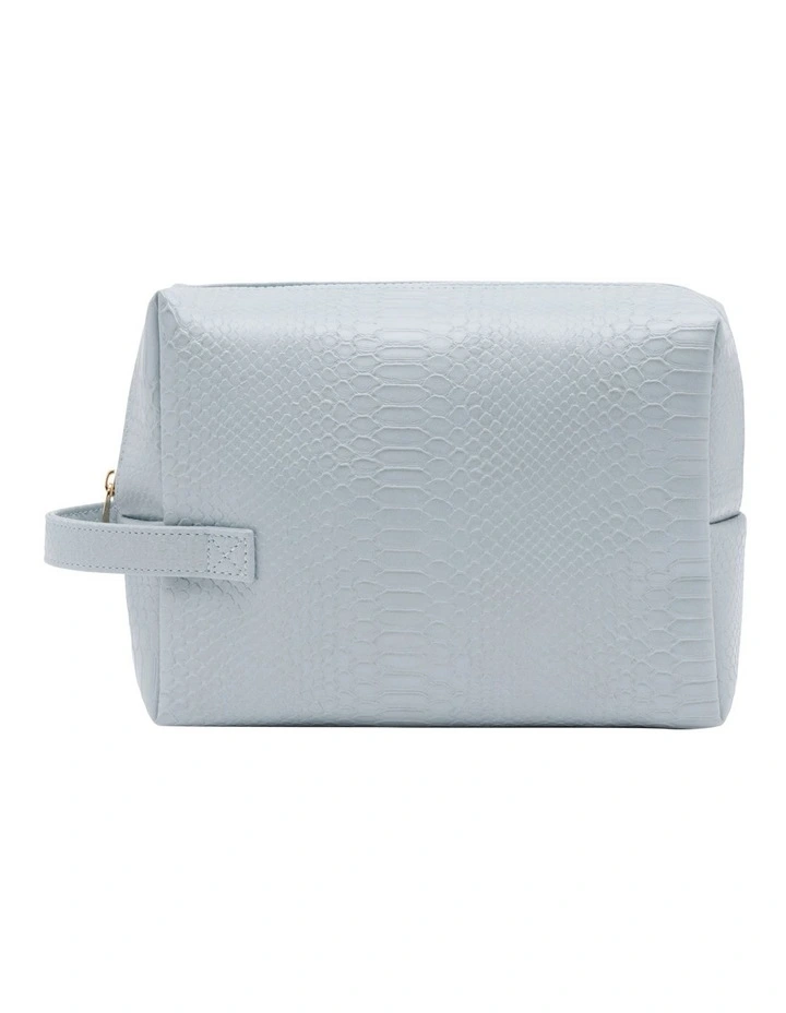 Cece Cosmetic Bag in Blue image 1