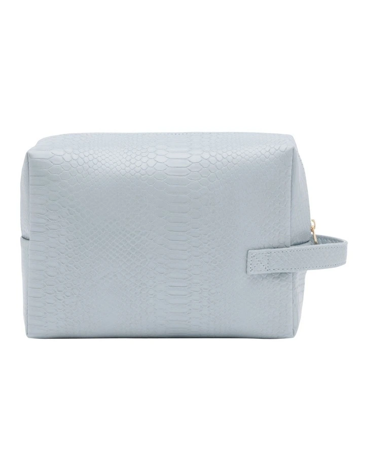 Cece Cosmetic Bag in Blue image 3