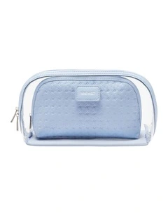 Bloom Cosmetic Bag Set in Blue