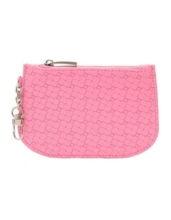 Curved Coin Purse in Pink