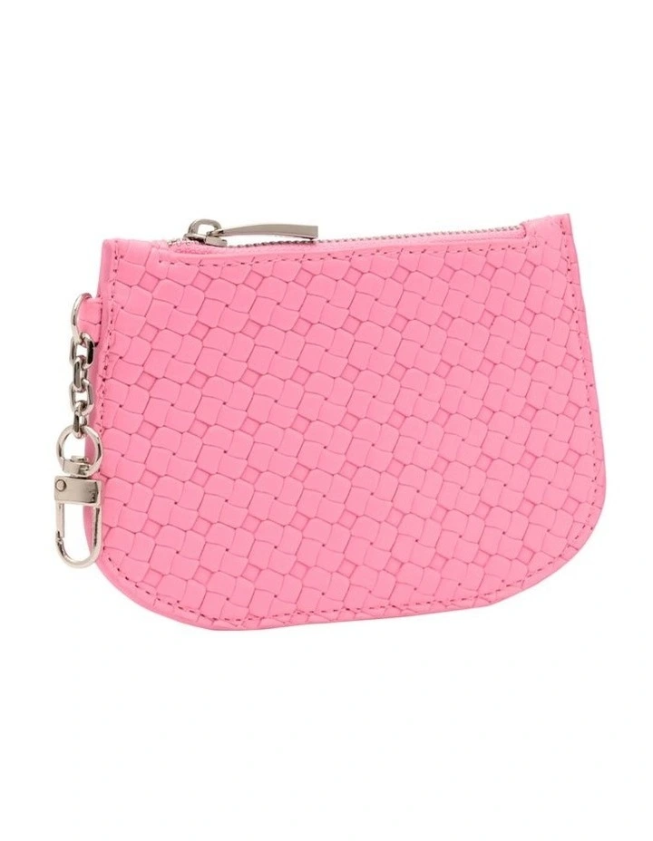 Curved Coin Purse in Pink image 2