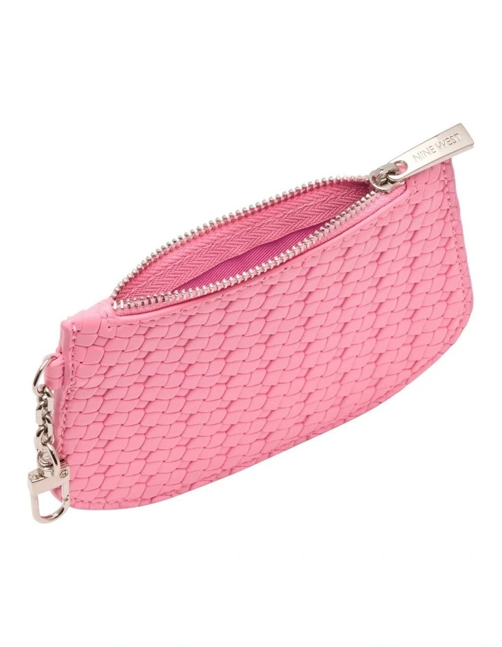 Curved Coin Purse in Pink image 4