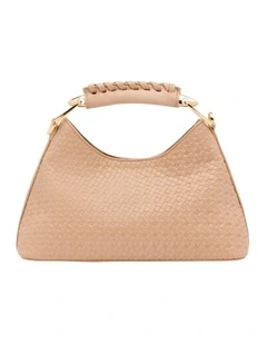 Clover Top Handle Bag in Natural