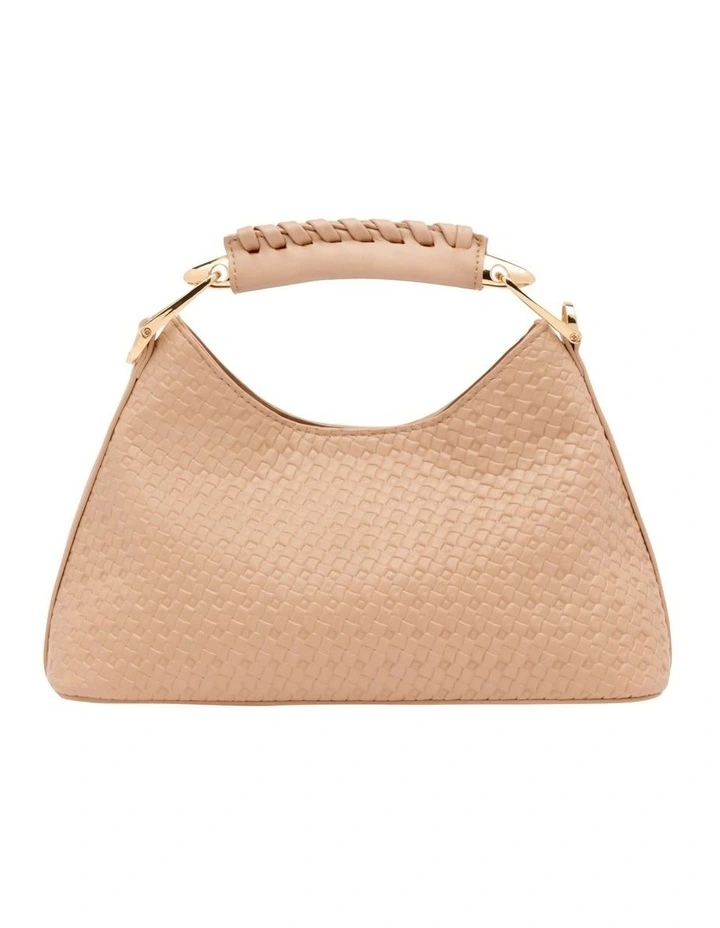 Clover Top Handle Bag in Natural image 1