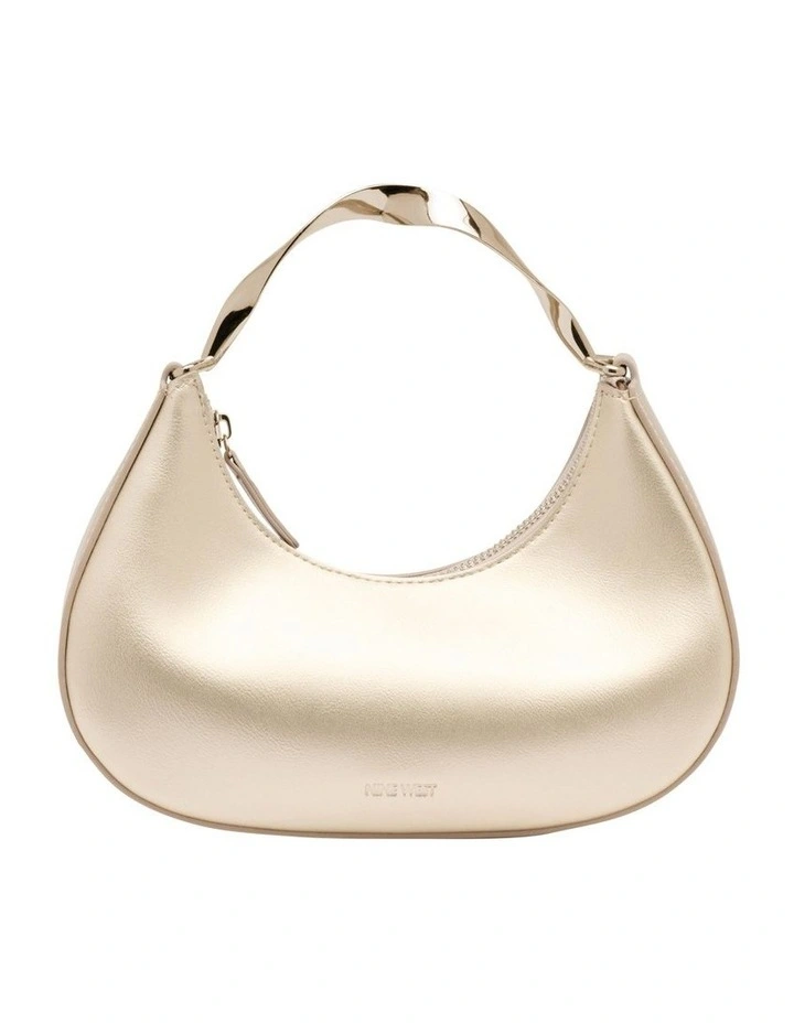 Camille Top Handle Bag in Gold image 1
