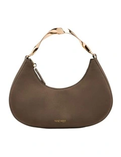 Camille Top Handle Bag in Chocolate