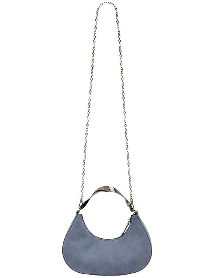 Camille Top Handle Bag in Blue image 3