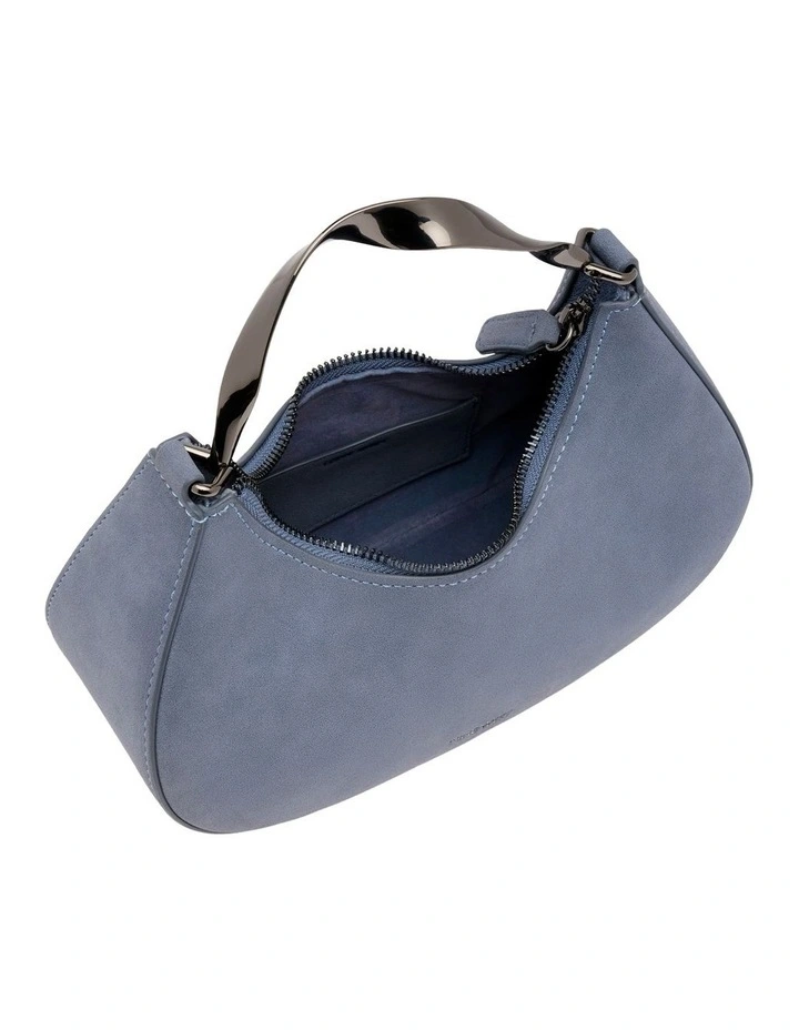 Camille Top Handle Bag in Blue image 4