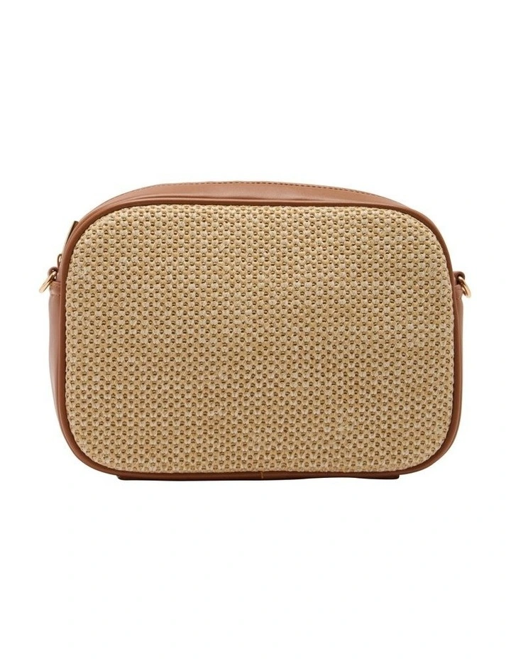 Camera Crossbody Bag in Tan image 1