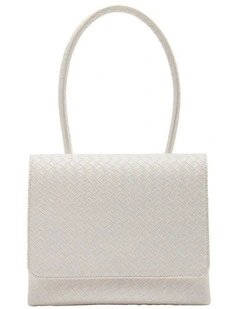 Box Shoulder Bag in White
