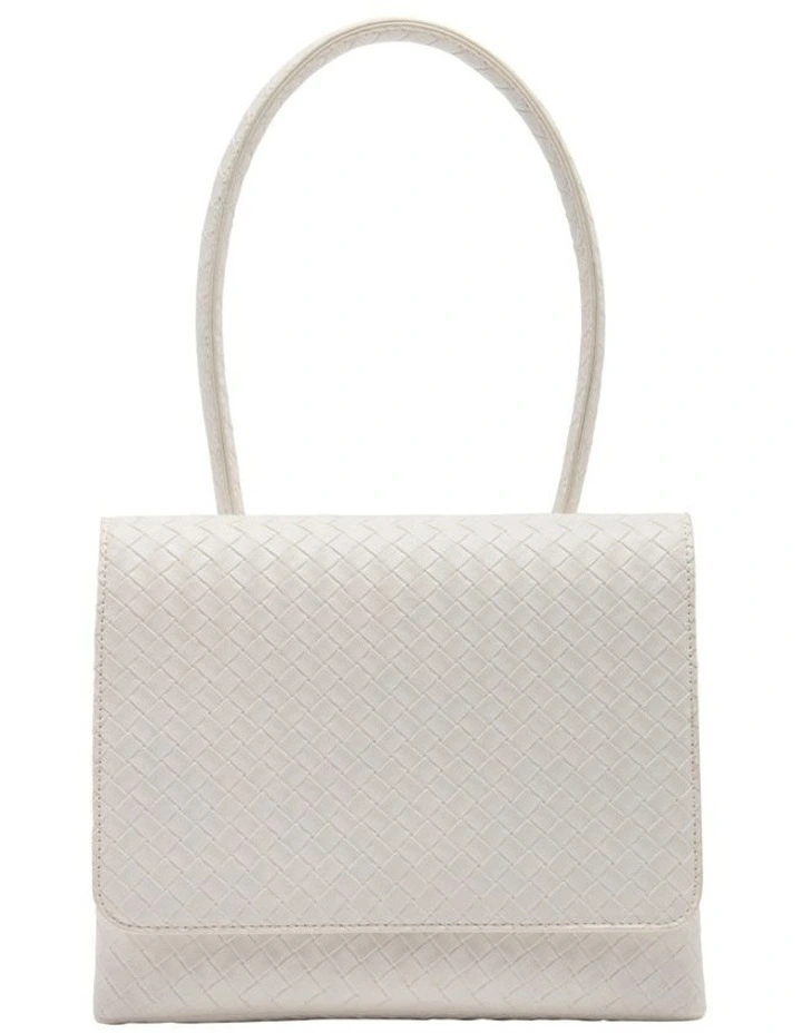 Box Shoulder Bag in White image 1