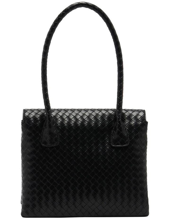 Box Shoulder Bag in Black image 2