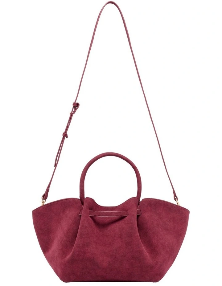 Silas Tote Bag in Wine image 3