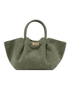 Silas Tote Bag in Olive