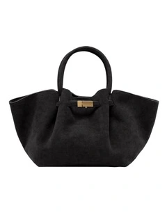 Silas Tote Bag in Black