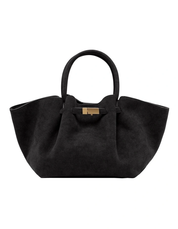 Silas Tote Bag in Black image 1