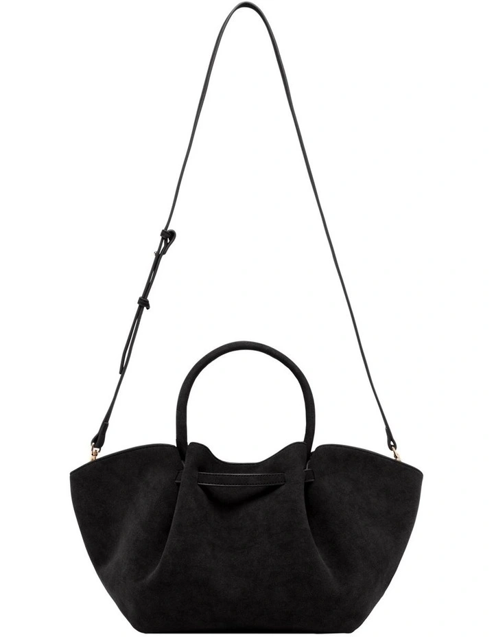 Silas Tote Bag in Black image 3