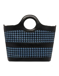 Nylah Tote Bag in Blue