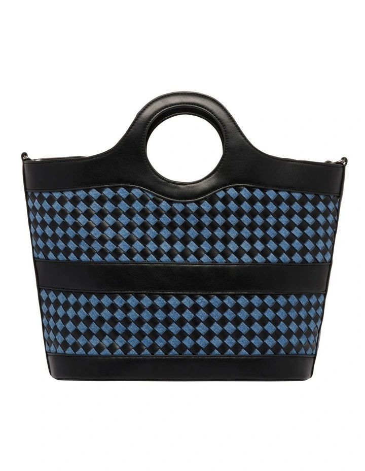 Nylah Tote Bag in Blue image 1