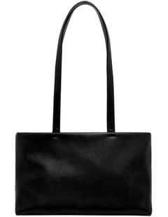Ariel Padded Shoulder Bag in Black