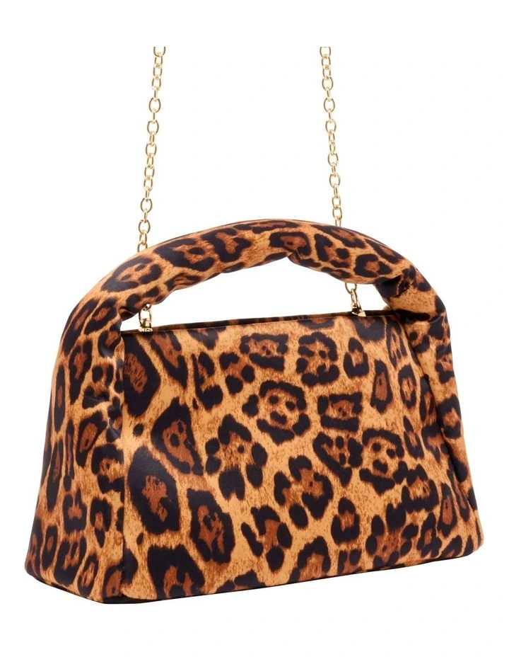 Cosmo Clutch in Leopard image 2