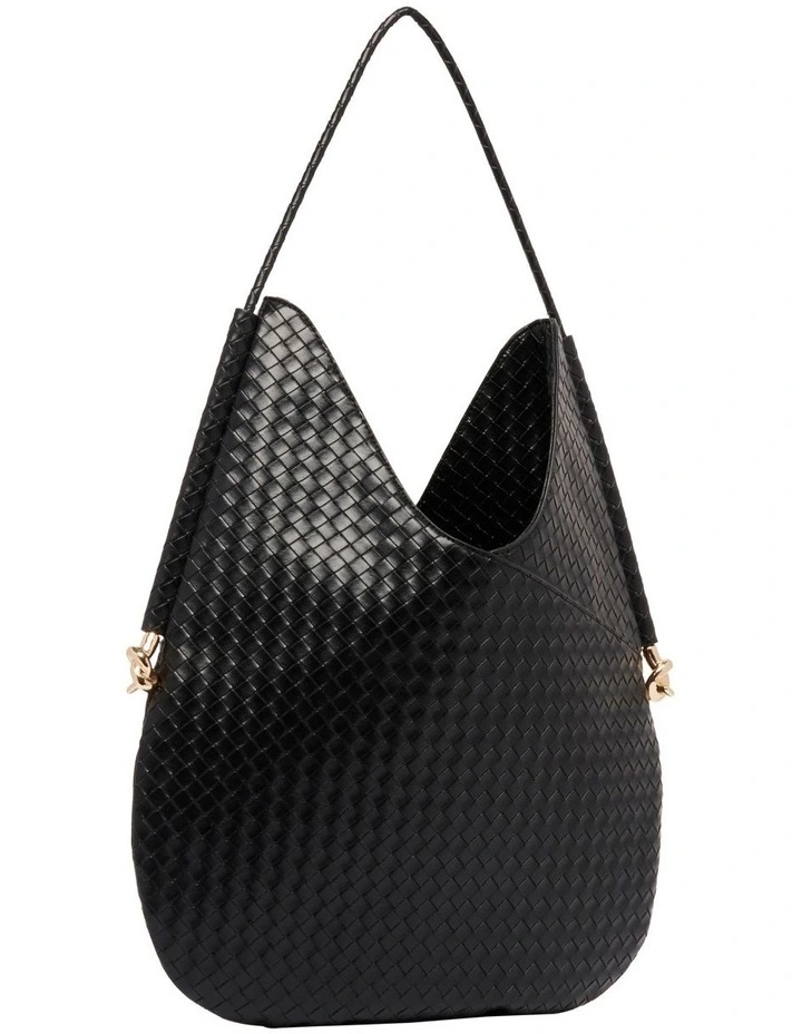 Two Tone Tote in Black image 2