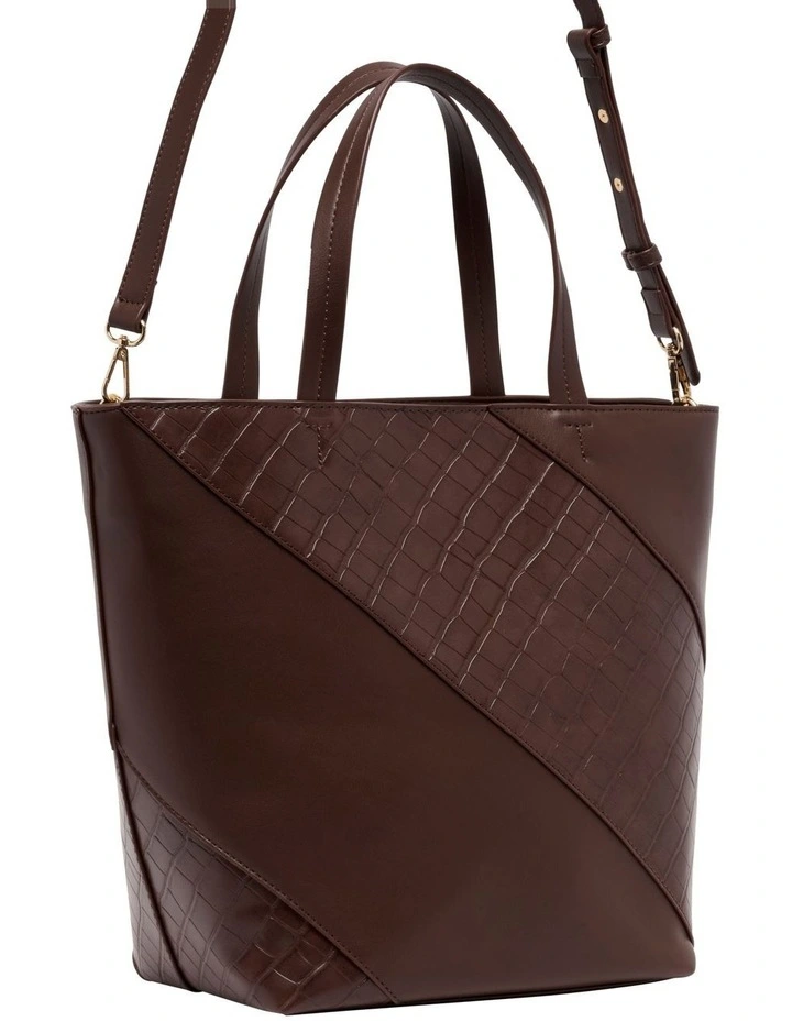 Torin Tote Bag in Brown image 2