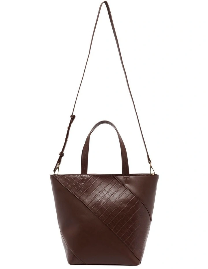 Torin Tote Bag in Brown image 3