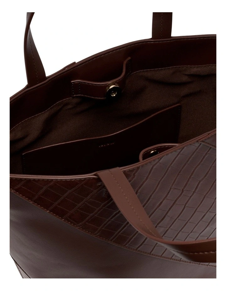 Torin Tote Bag in Brown image 4