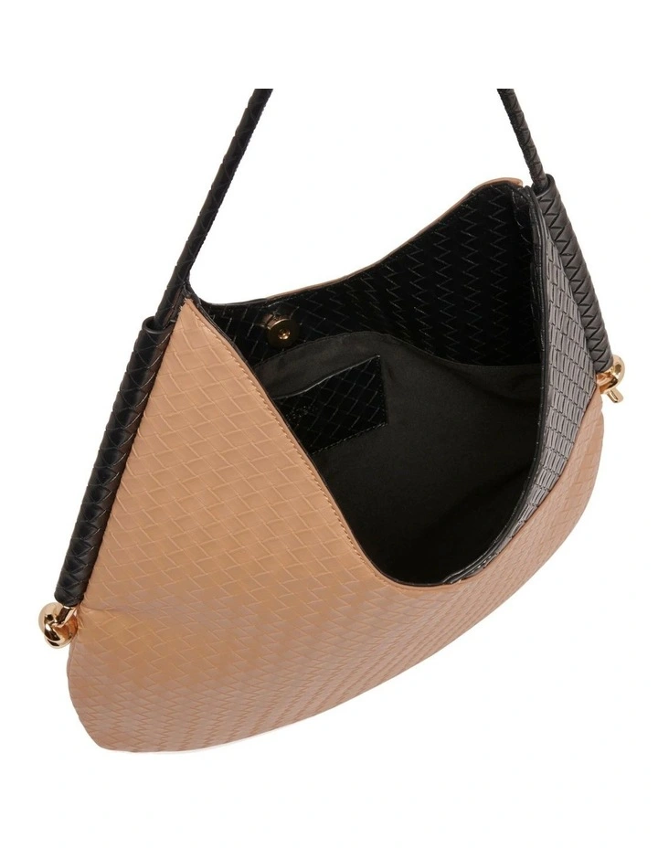 Two Tone Tote in Natural image 3