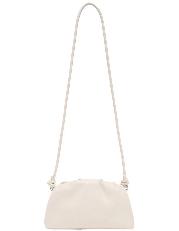 Aara Studded Clutch in White image 3