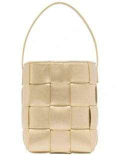 Iris Bucket Bag in Gold