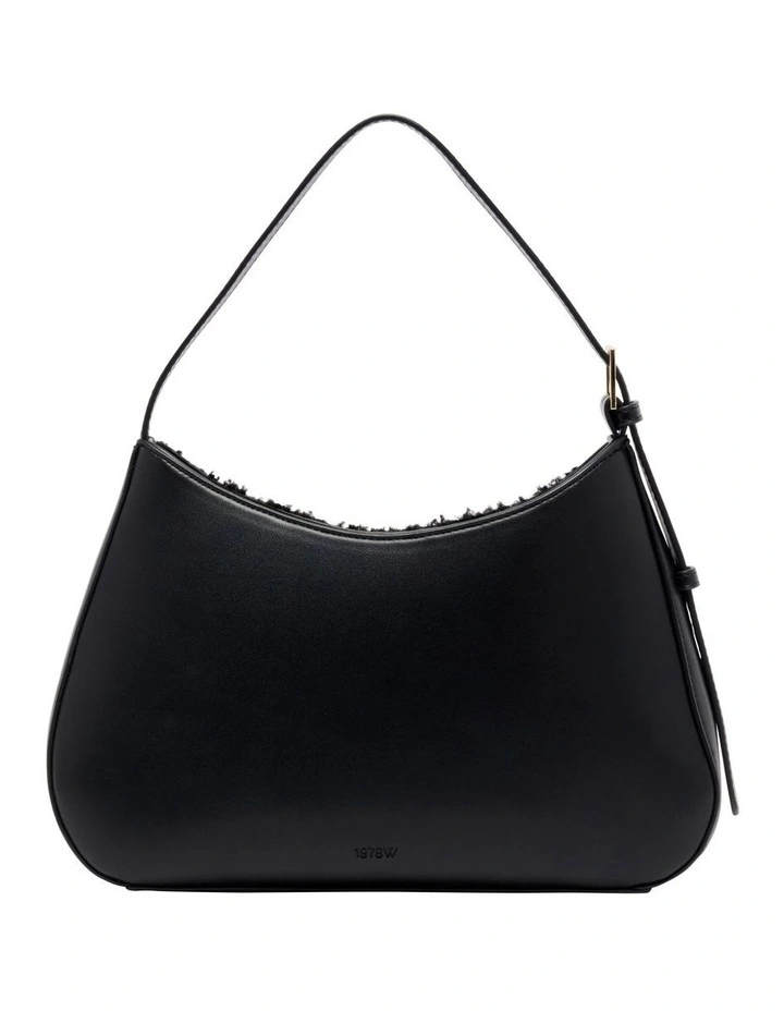 Lainie Shoulder Bag in Black image 3