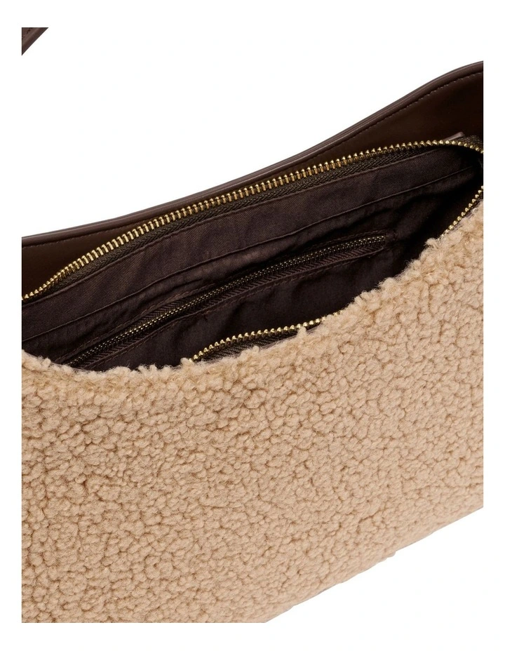 Lainie Shoulder Bag in Beige image 4