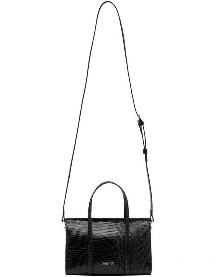 Beatrix Crossbody Bag in Black image 3