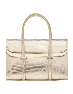 Beatrix Crossbody Bag in Gold