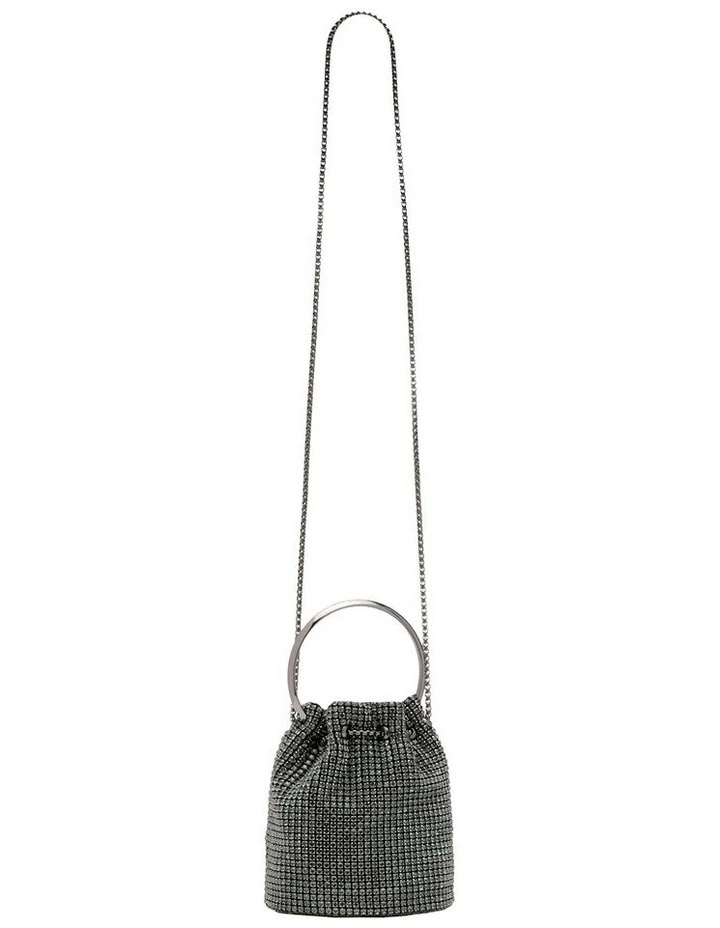Scarlet Top Handle Bag in Black image 3
