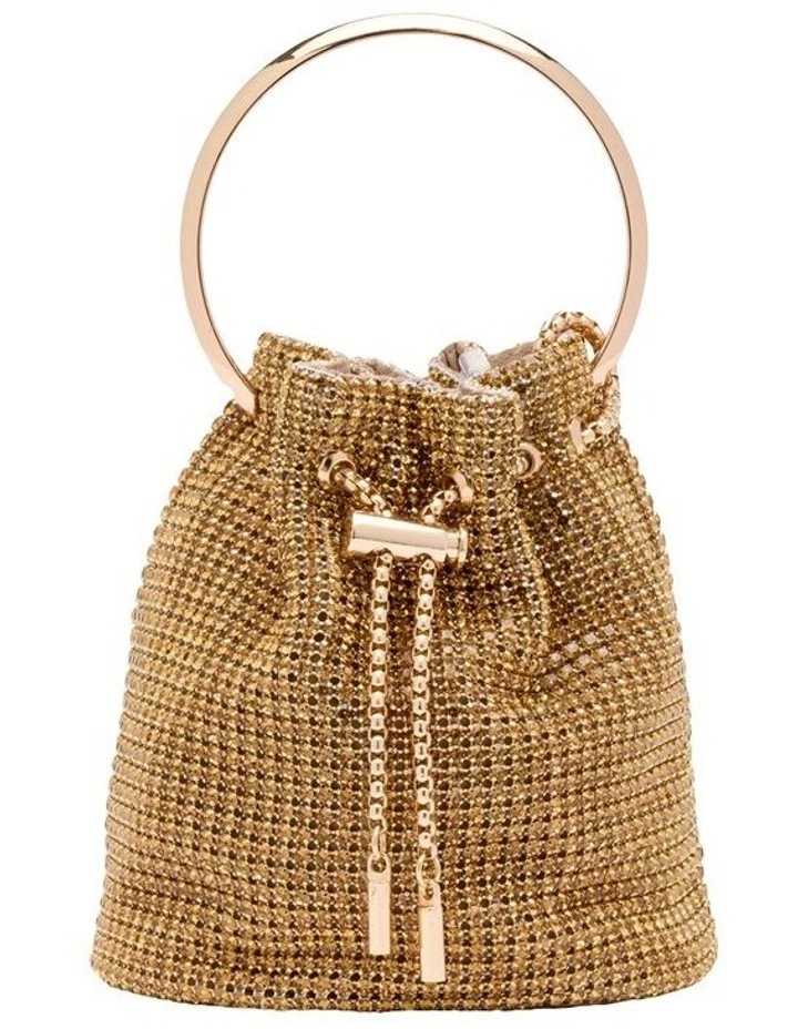 Scarlet Top Handle Bag in Gold image 1