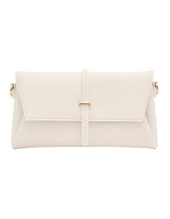 Kelly Clutch in Cream