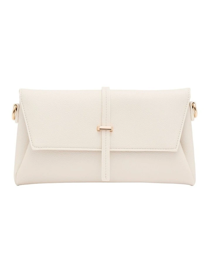Kelly Clutch in Cream image 1