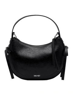 Alfie Shoulder Bag in Black