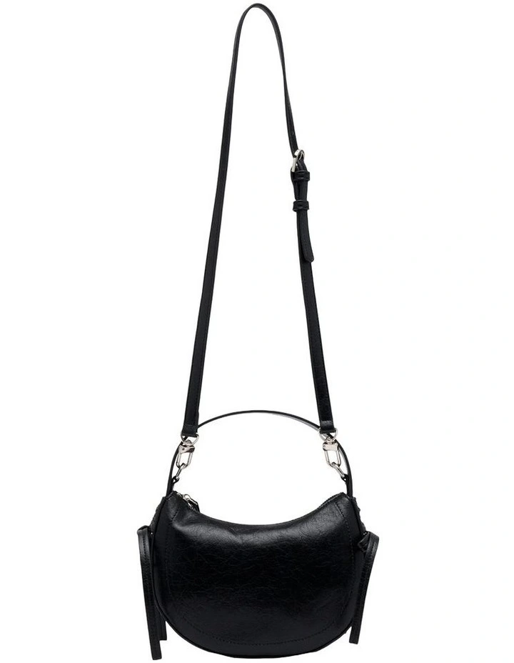Alfie Shoulder Bag in Black image 3