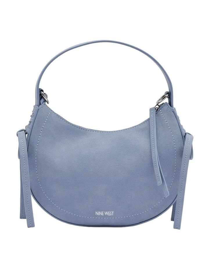 Alfie Shoulder Bag in Blue image 1